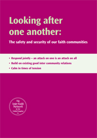 Looking after one another: the safety and security of our faith communities